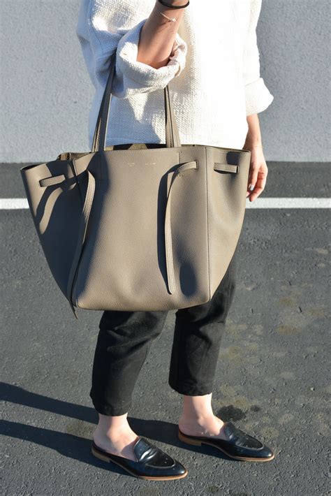 celine cabas clasp bag review|celine cabas phantom tote bag.